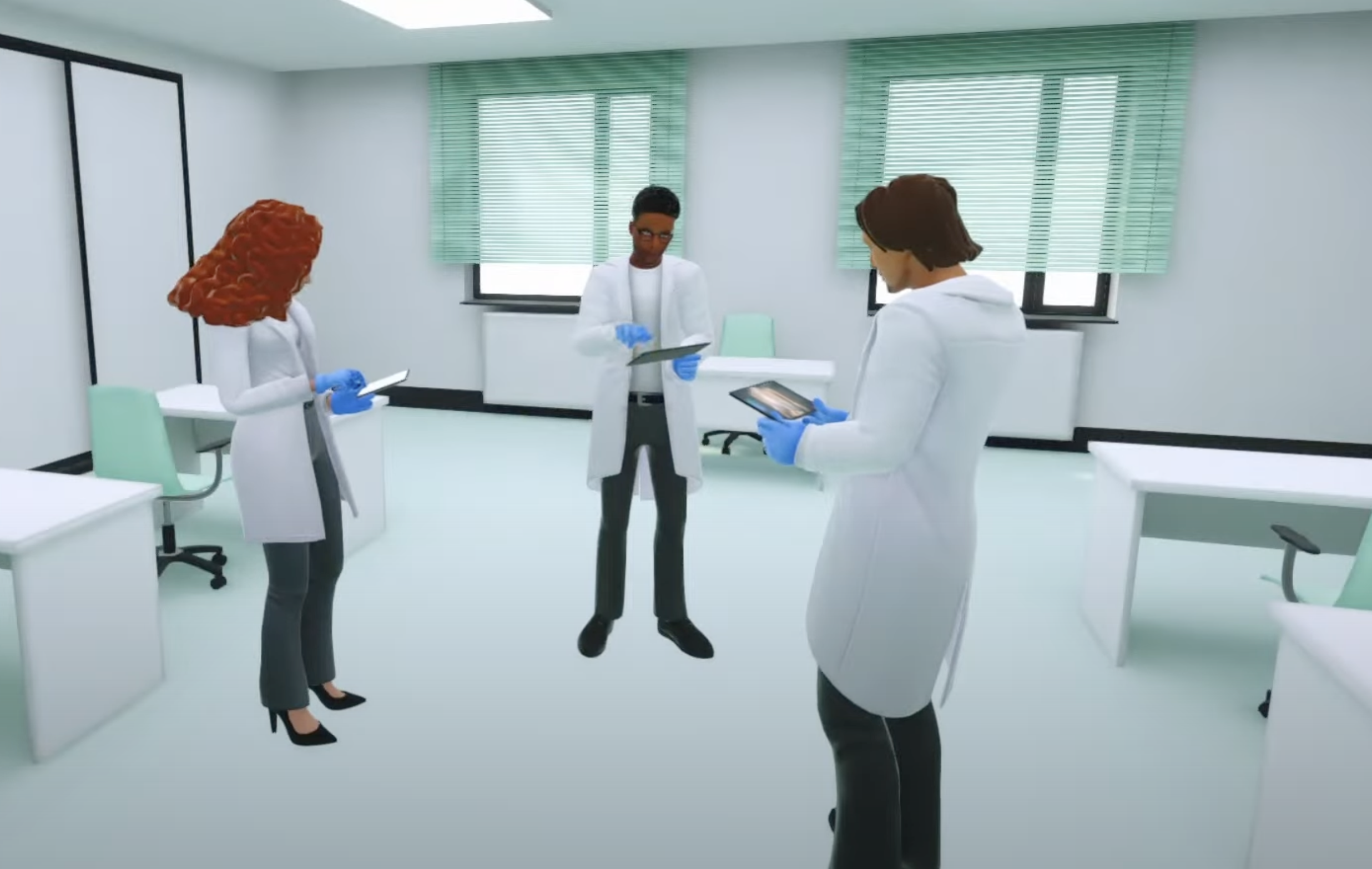 VARGATES Clinic Simulator - Medical Team Collaboration